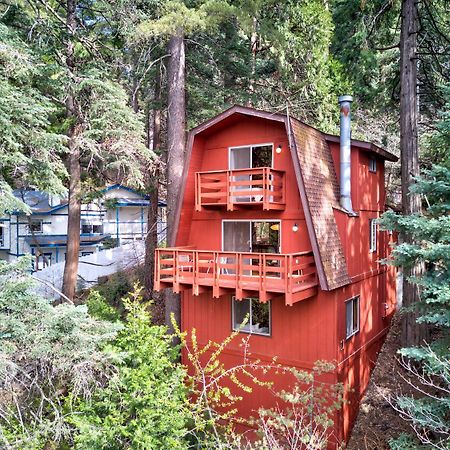 Pet & Kid Friendly Cozy Cabin, Bbq, Firepit, Outdoor Dining, Forest Views Lake Arrowhead Exterior foto